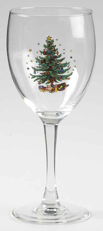 Happy Holidays 10 Oz Glassware Goblet by Nikko-1