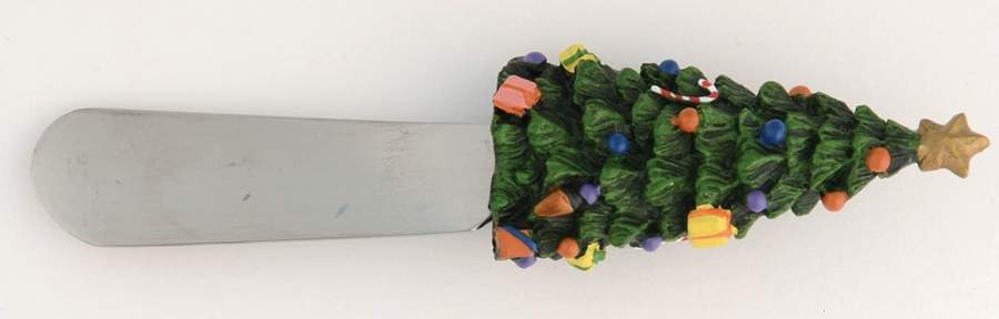 Happy Holidays Figural Cheese Spreader by Nikko-1