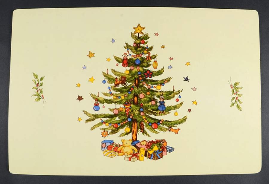 Happy Holidays Corkboard Placemat by Nikko-1
