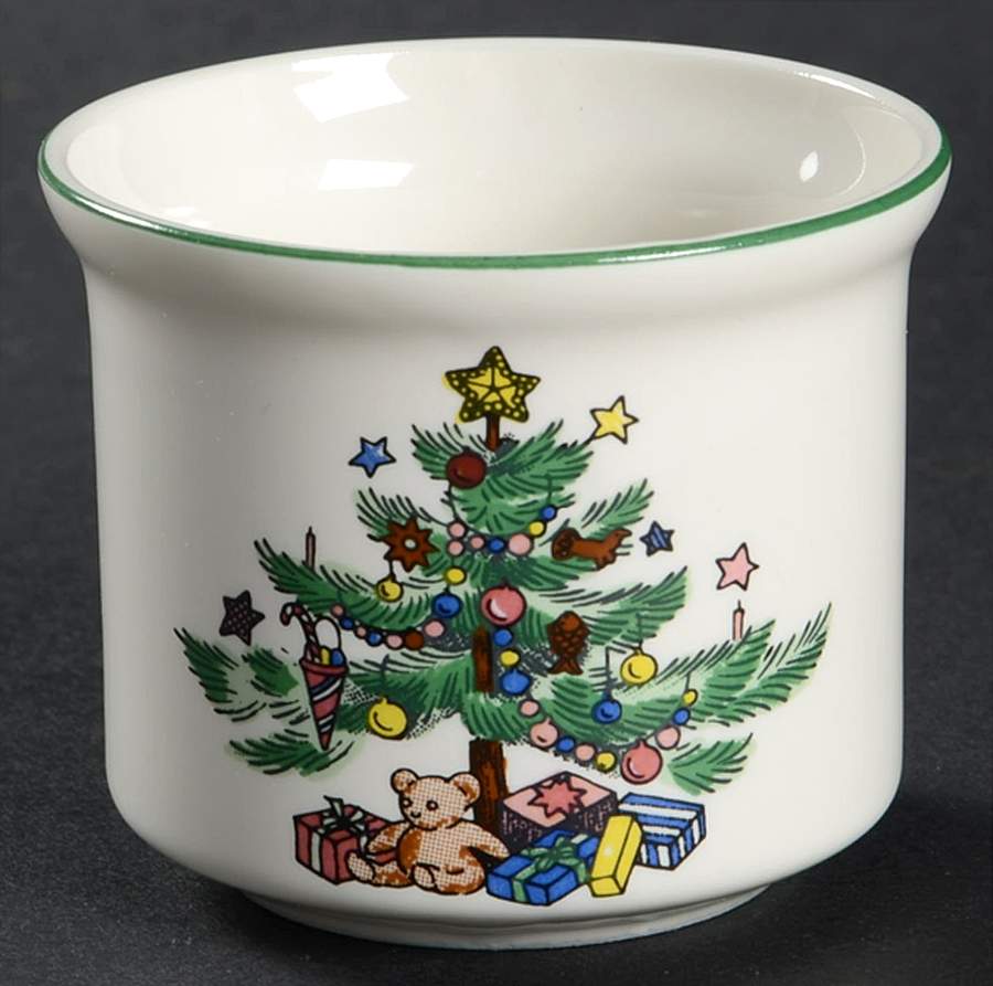 Happy Holidays Votive Candleholder No Glass Globe by Nikko-1