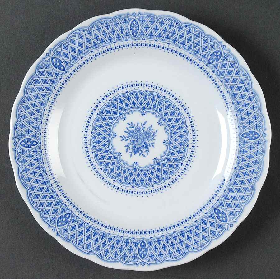 Heavenly Blue Salad Plate by Nikko-1