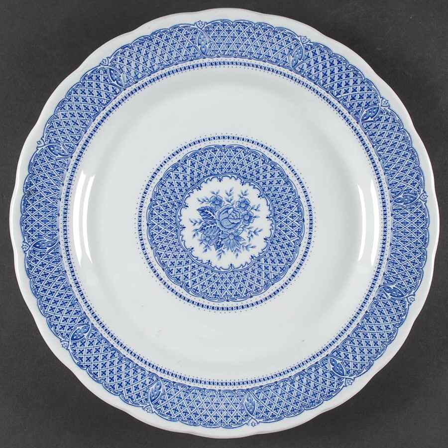 Heavenly Blue 12" Chop Plate (Round Platter) by Nikko-1