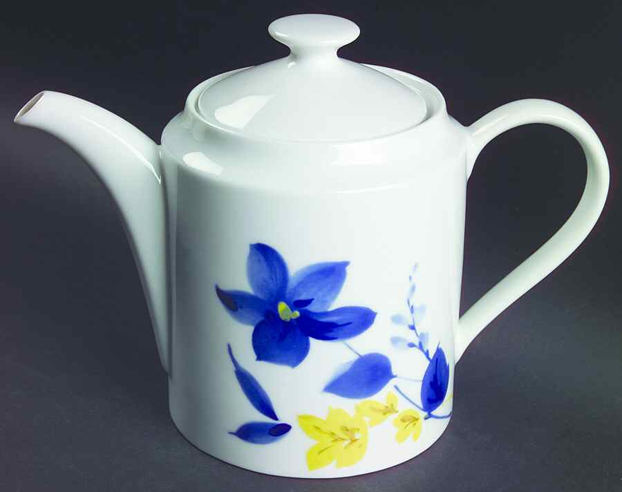Heavenly Blue Coffee Pot & Lid by Nikko-1