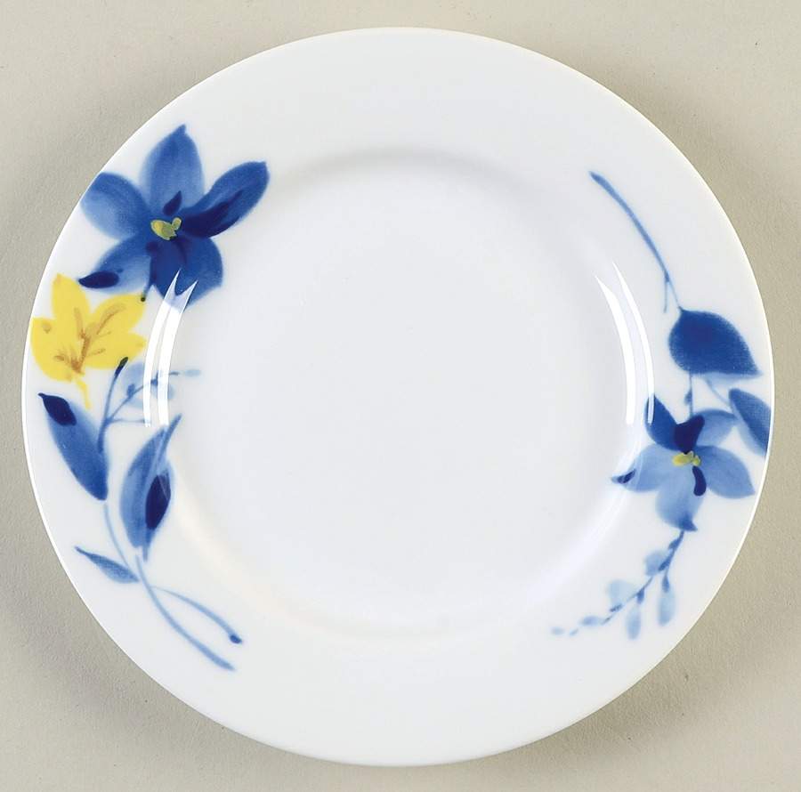 Heavenly Blue Bread & Butter Plate/Gravy Underplate by Nikko-1