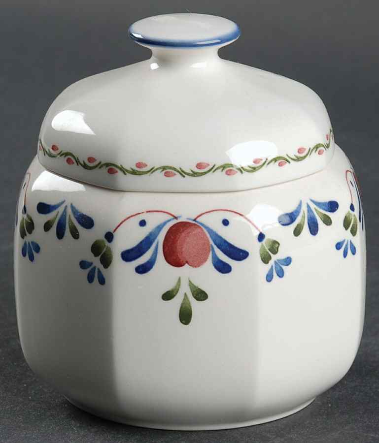 Hillsdale Sugar Bowl & Lid by Nikko-1