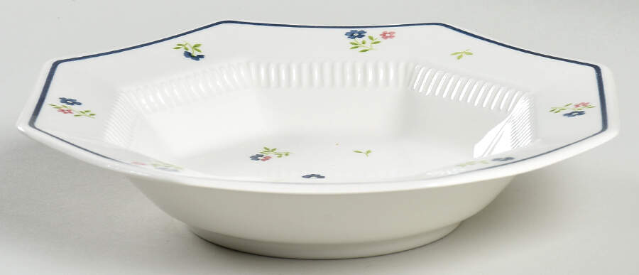 Homespun Rim Soup Bowl by Nikko-1