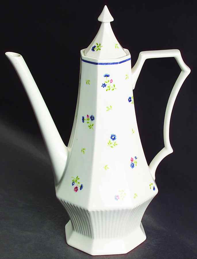 Homespun Coffee Pot & Lid by Nikko-1
