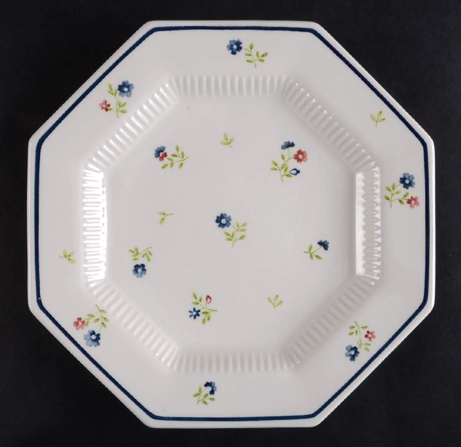Homespun Salad Plate by Nikko-1