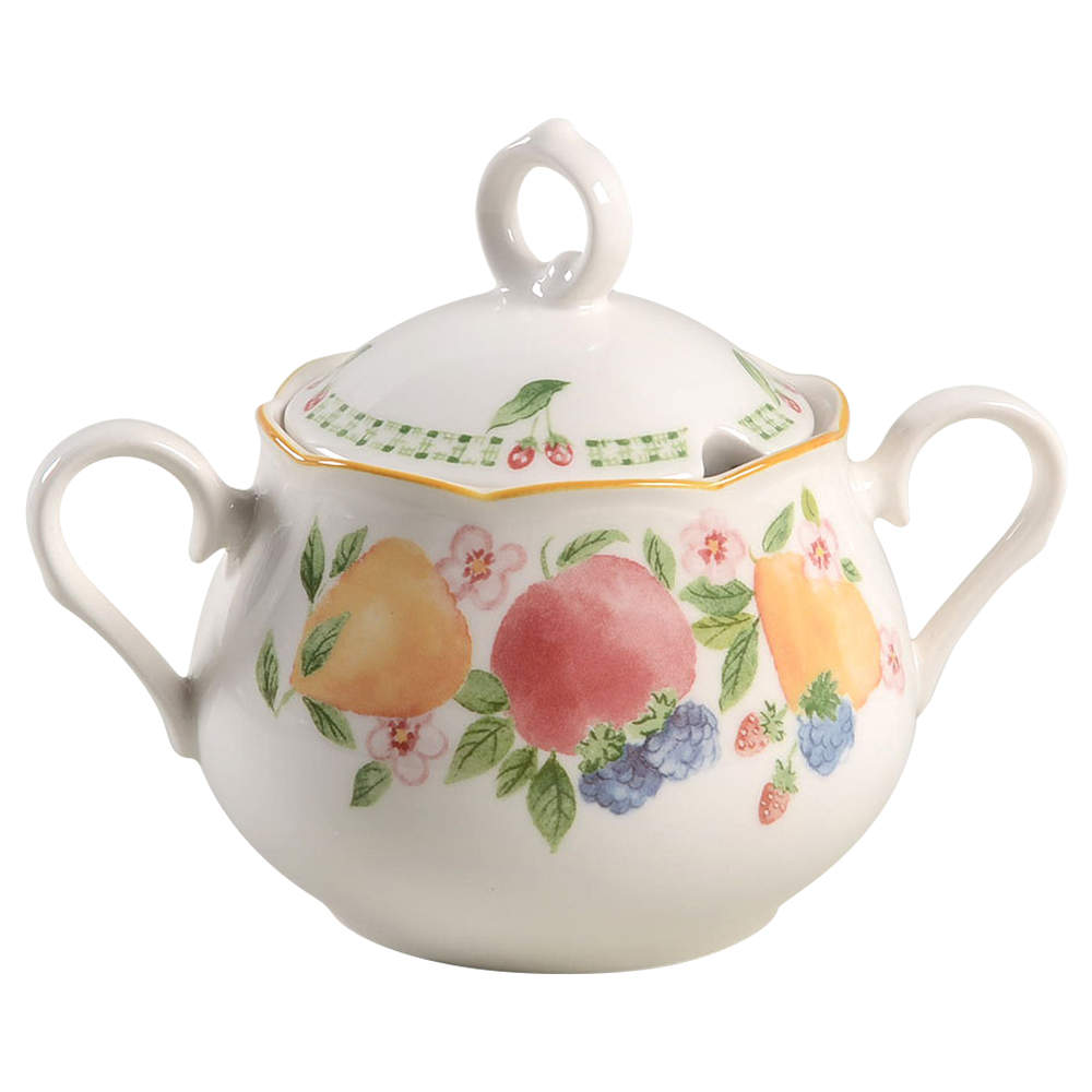 In Season Sugar Bowl & Lid by Nikko-1