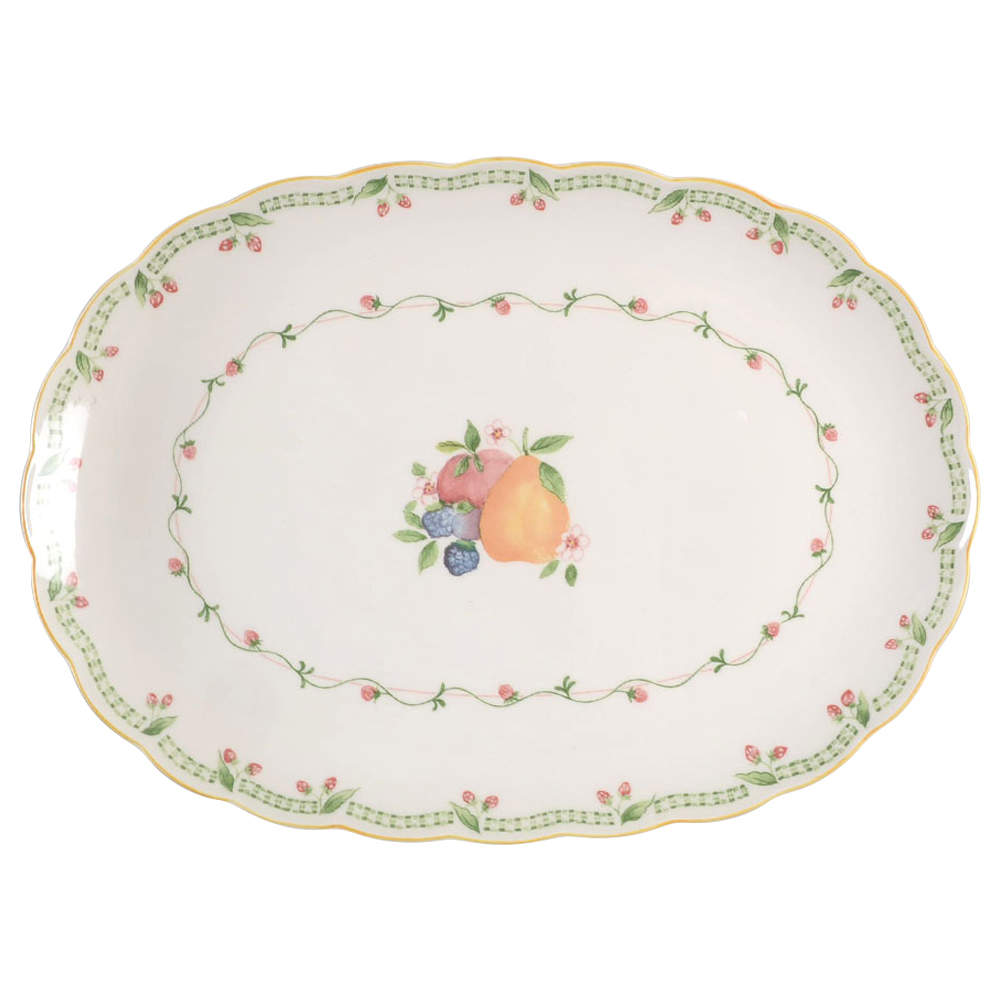 In Season 13" Oval Serving Platter by Nikko-1
