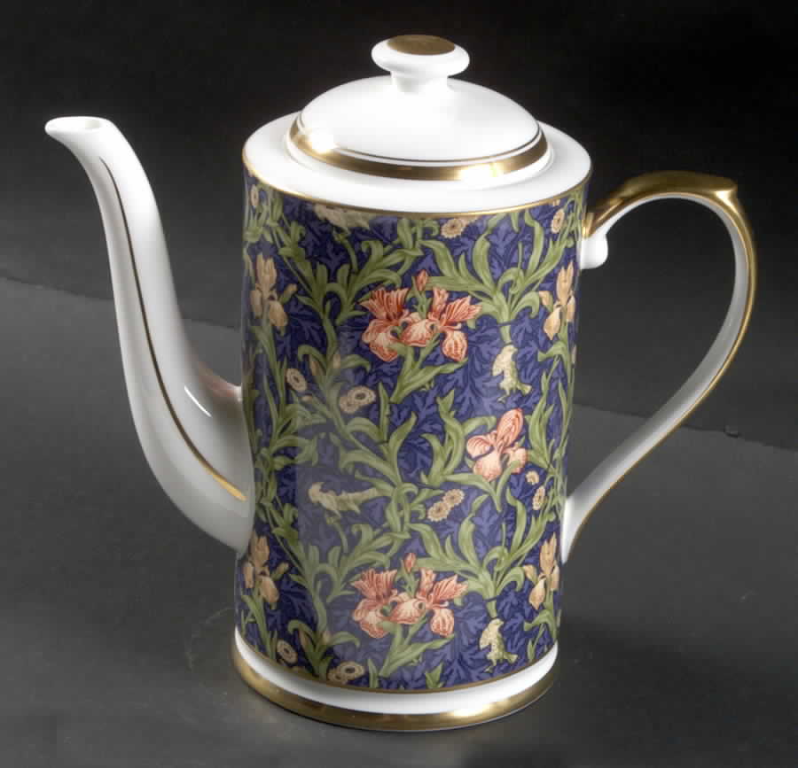 Iris Coffee Pot & Lid by Nikko-1