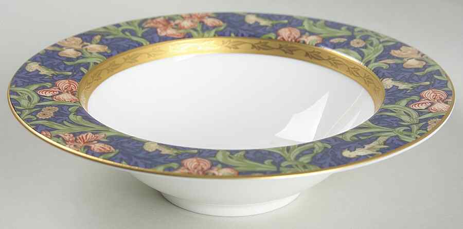 Iris Rim Fruit/Dessert (Sauce) Bowl by Nikko-1