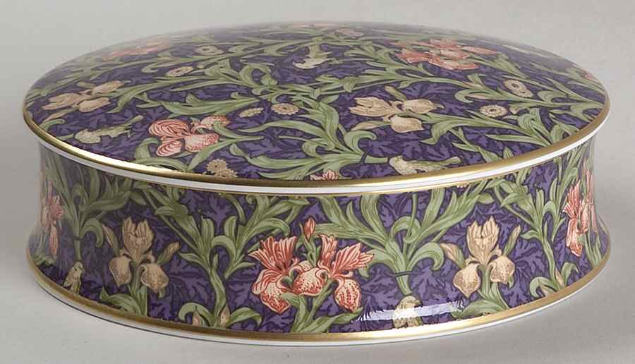 Iris 4" Round Box & Lid by Nikko-1