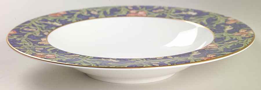Iris Large Rim Soup Bowl by Nikko-1