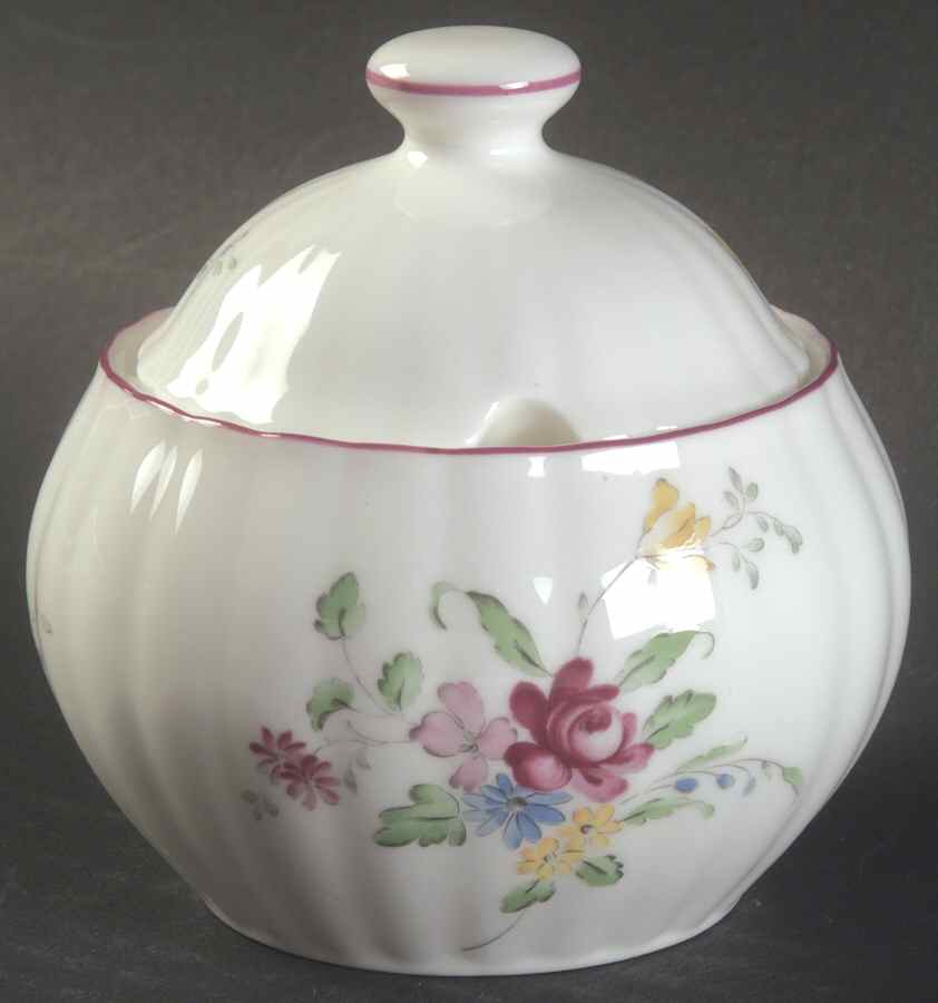 Jardiniere Sugar Bowl & Lid by Nikko-1