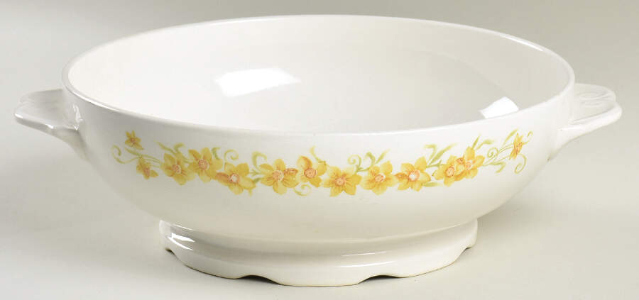 Jonquil Round Vegetable No Lid by Nikko-1