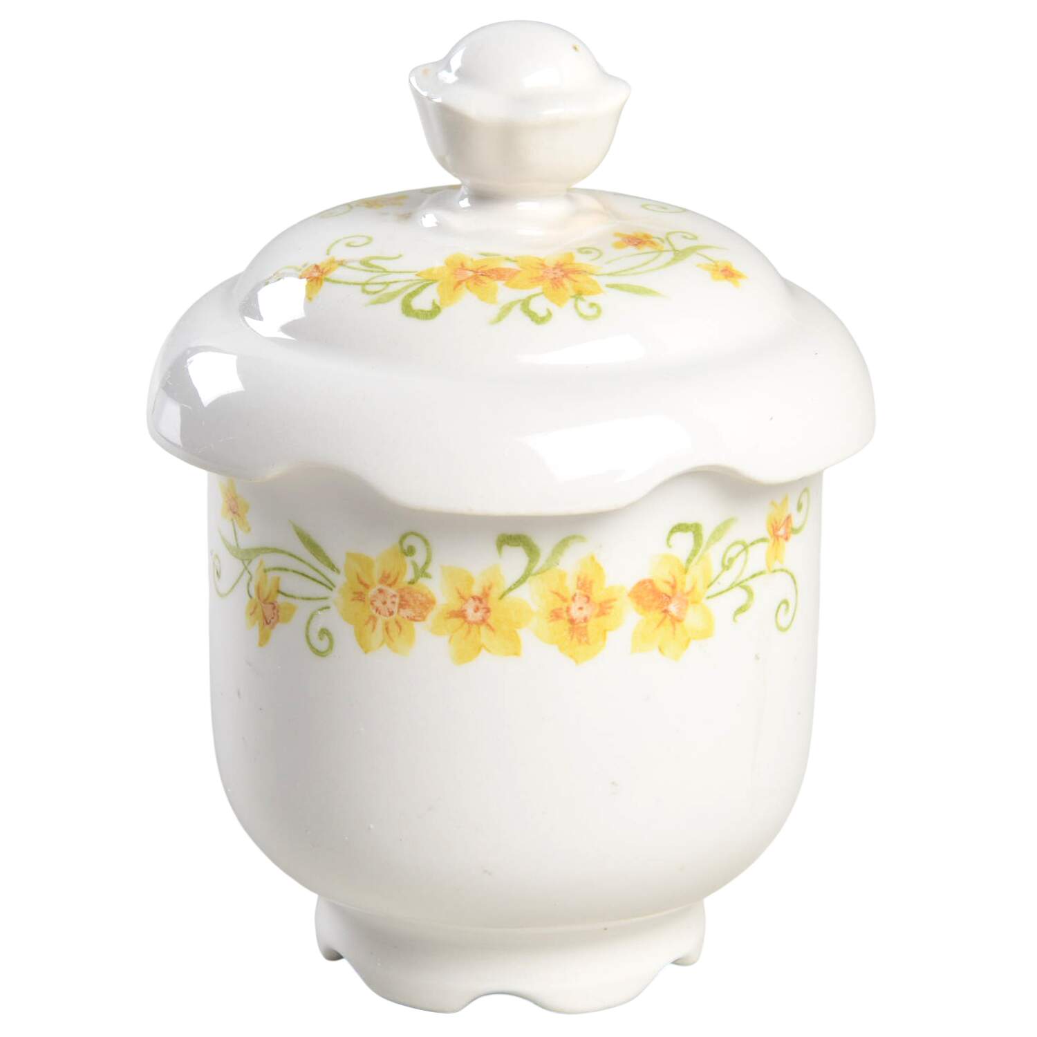 Jonquil Sugar Bowl & Lid by Nikko-1