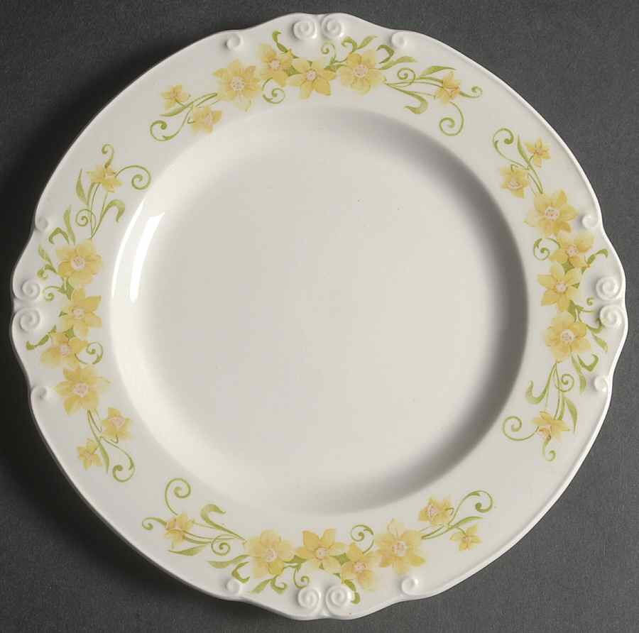 Jonquil Salad Plate by Nikko-1
