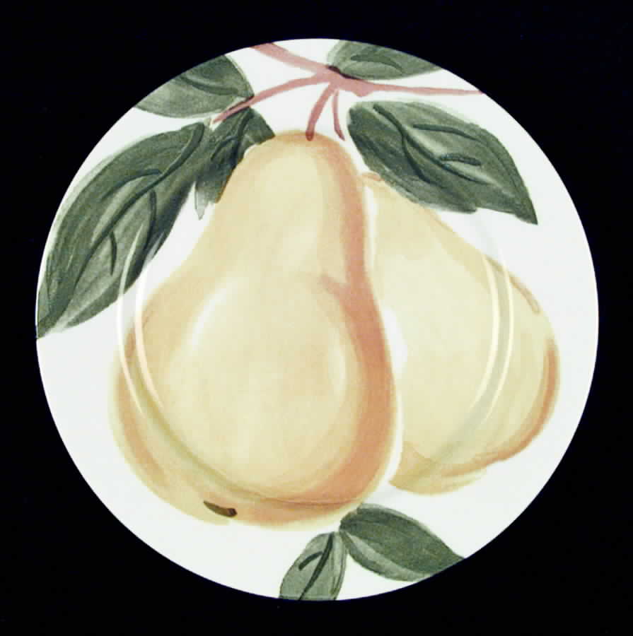Just Pears Salad Plate by Nikko-1
