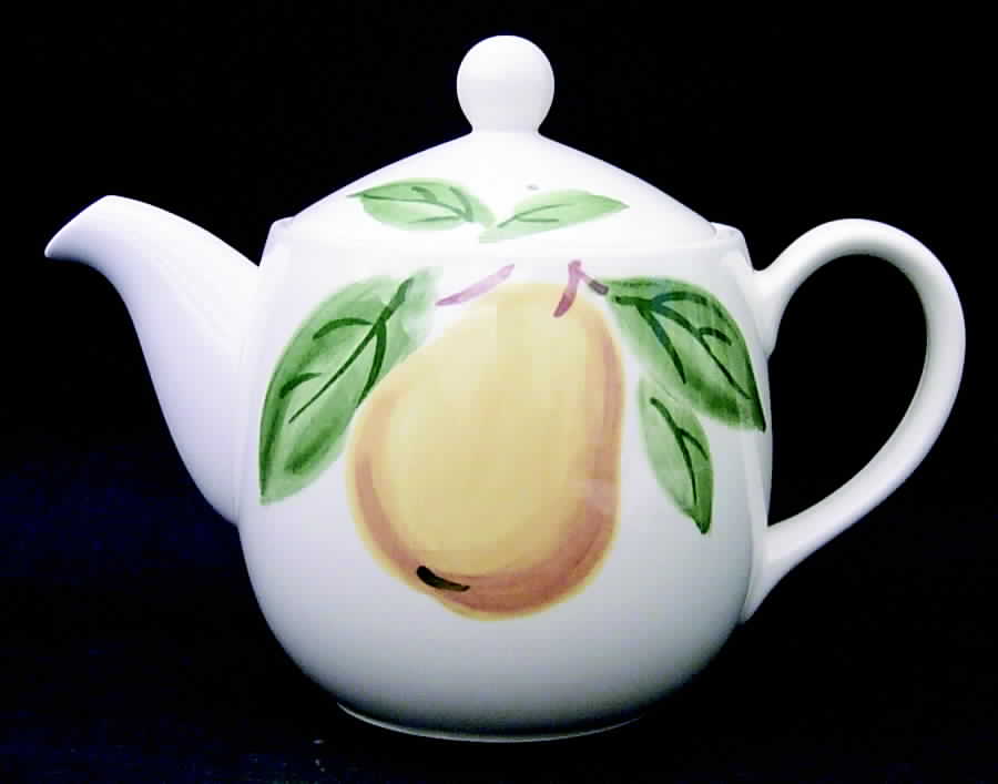 Just Pears Teapot & Lid by Nikko-1