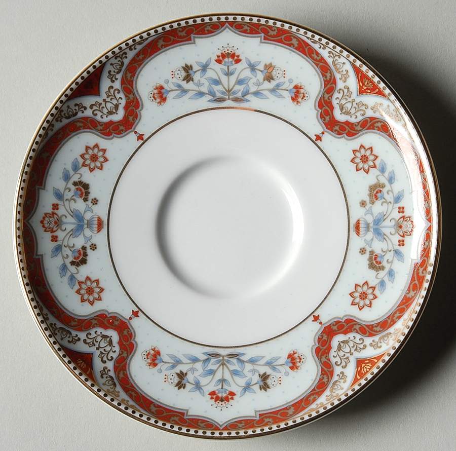Kashmir Saucer for Demitasse Cup by Nikko-1