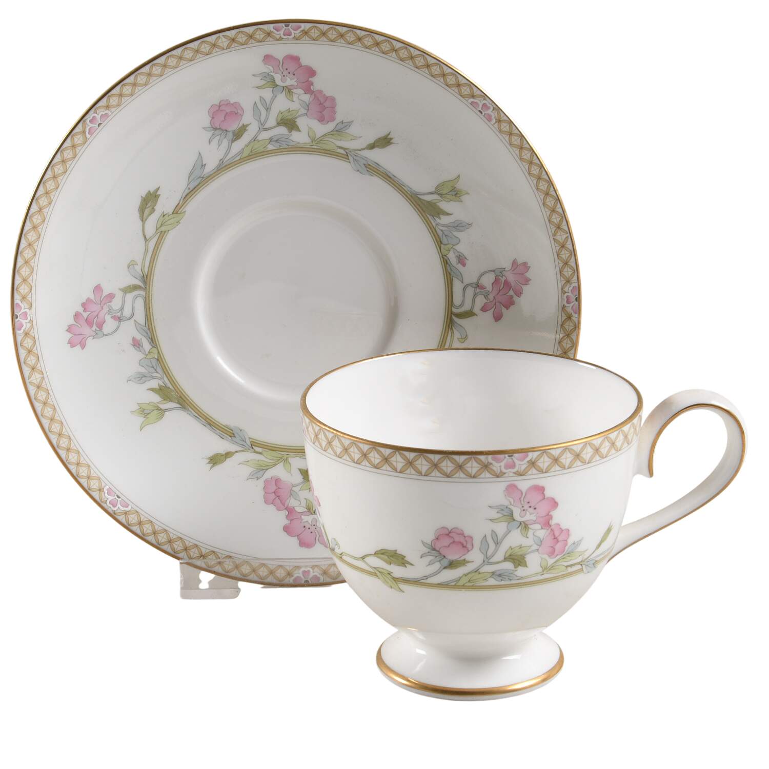 Lausanne Footed Cup & Saucer Set by Nikko-1