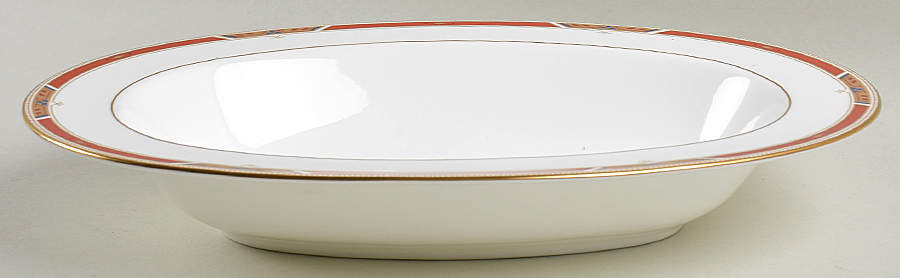 Legacy 11" Oval Vegetable Bowl by Nikko-1