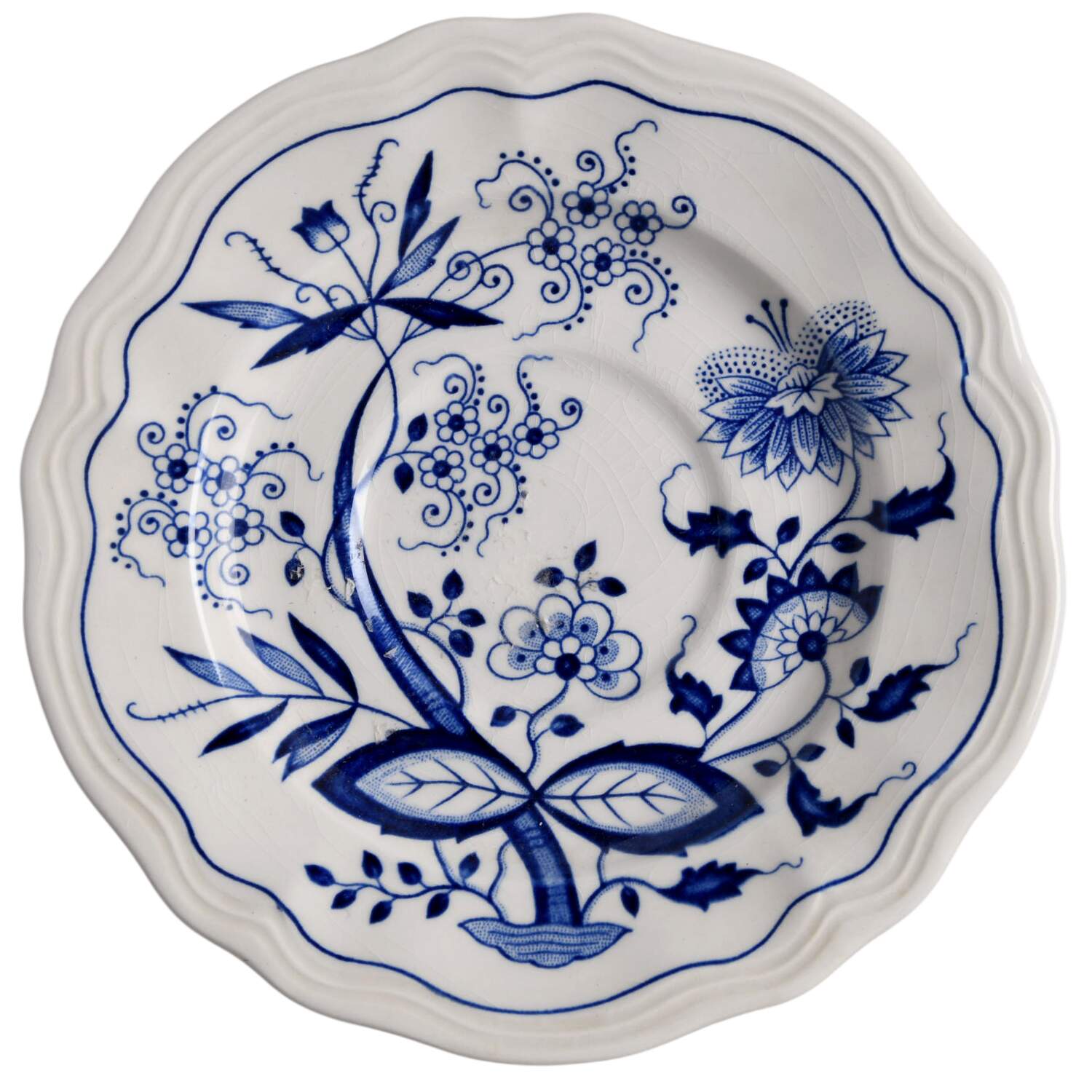 Loire Blue Saucer by Nikko-1