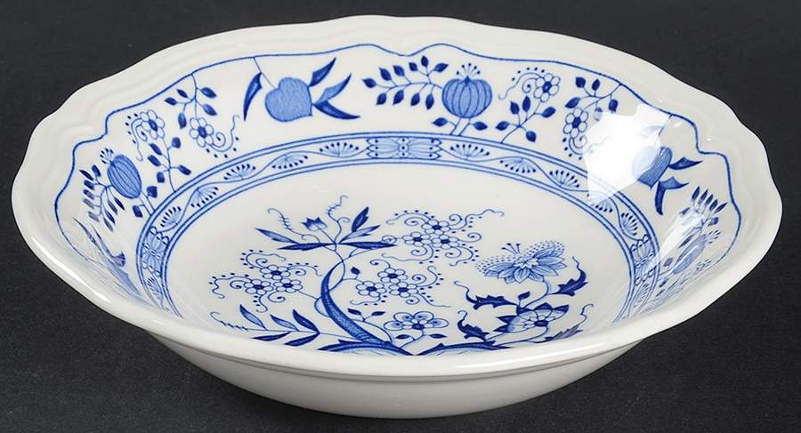 Loire Blue Soup/Cereal Bowl by Nikko-1