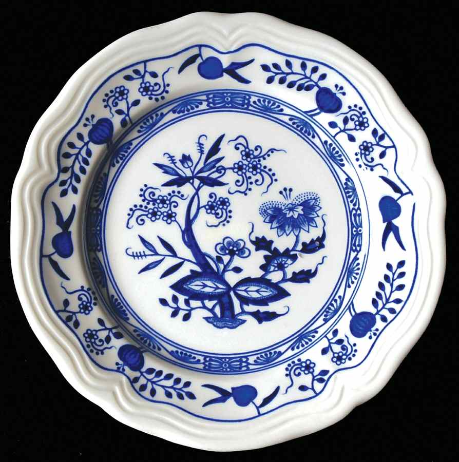 Loire Blue Bread & Butter Plate by Nikko-1