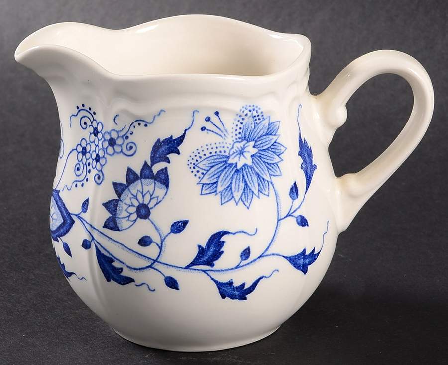 Loire Blue Creamer by Nikko-1