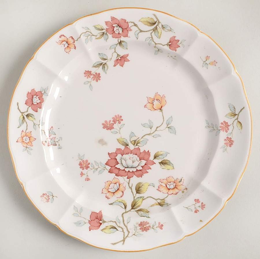 Lotus (030, China Supreme) Salad Plate by Nikko-1