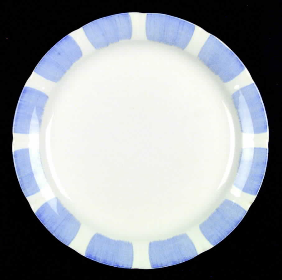 Lotus Blue Dinner Plate by Nikko-1