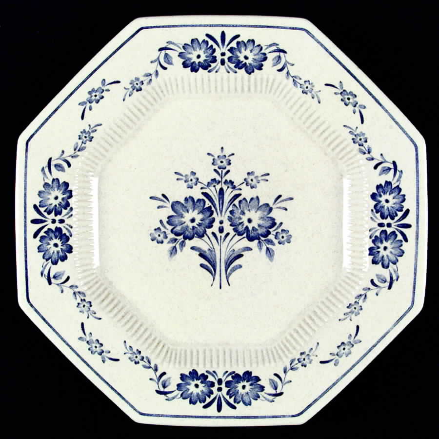 Mariner Blue Dinner Plate by Nikko-1