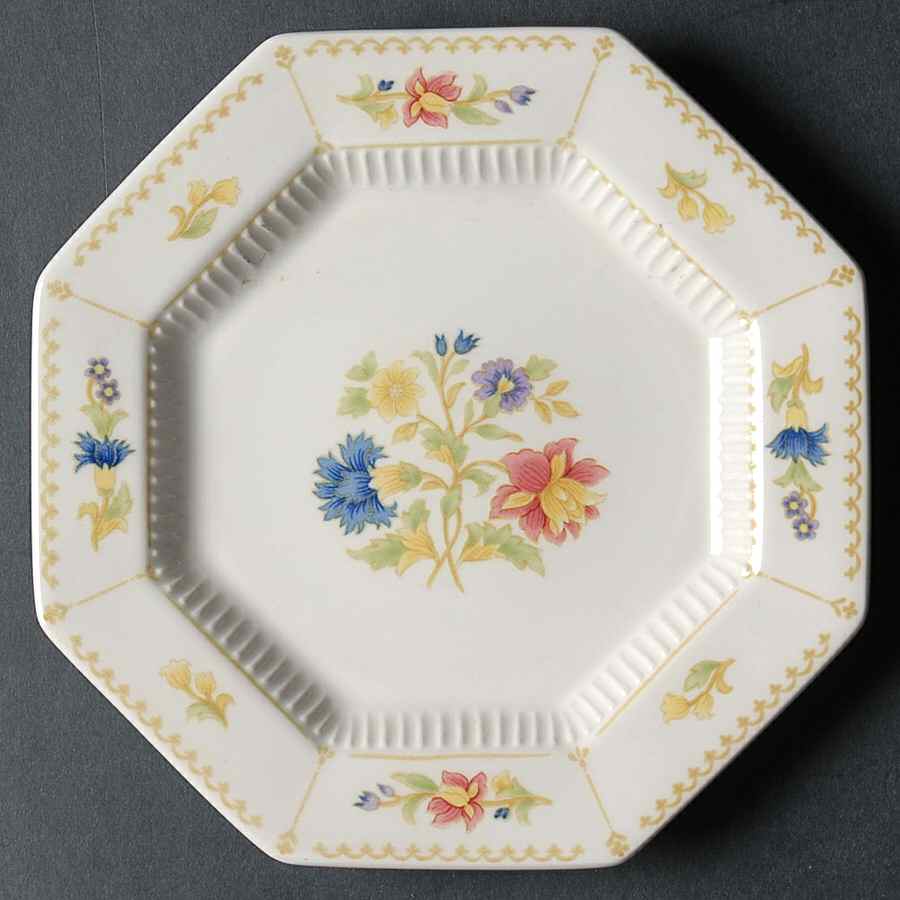 Magenta Bread & Butter Plate by Nikko-1