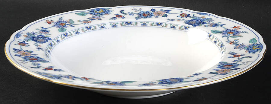 Mandarin Large Rim Soup Bowl by Nikko-1