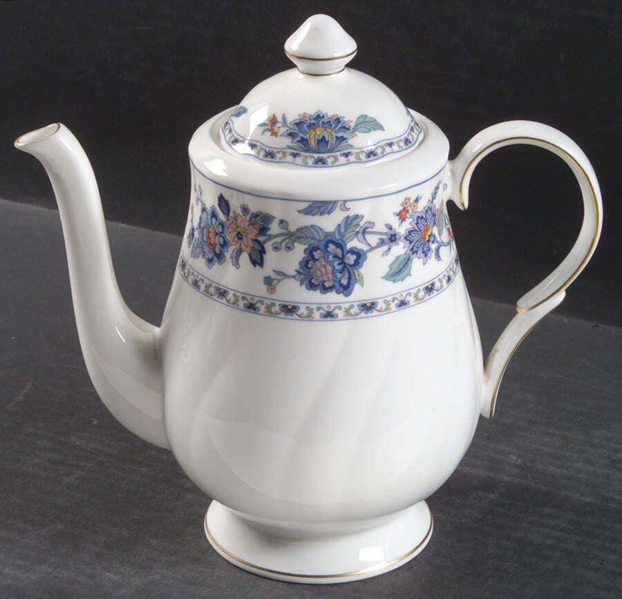 Mandarin Coffee Pot & Lid by Nikko-1