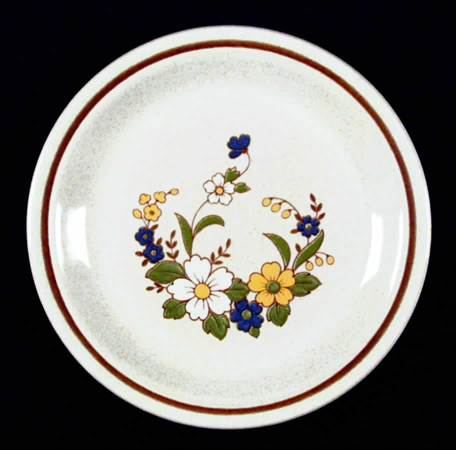 Mayflowers Salad Plate by Nikko-1