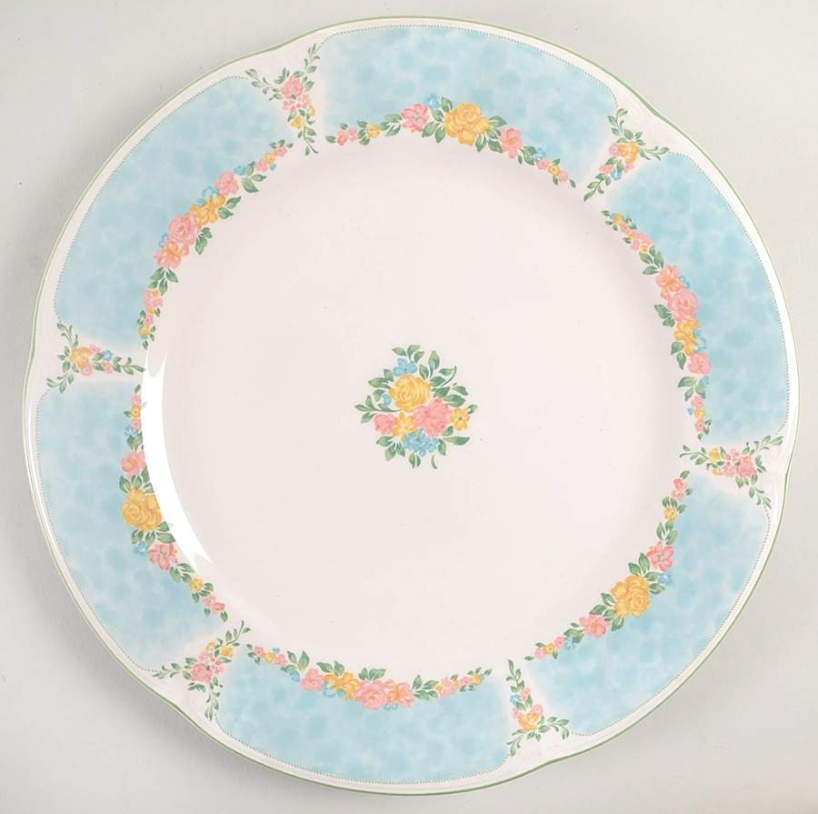 Mayfair (9501, Fine Tableware) 12" Chop Plate (Round Platter) by Nikko-1