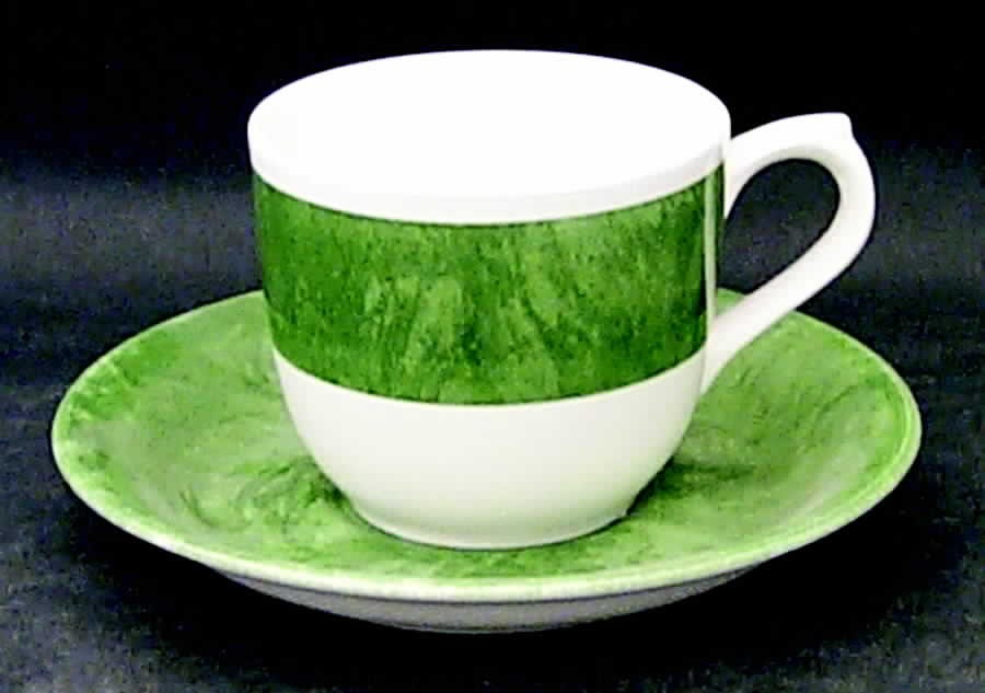 Meadow Flat Cup & Saucer Set by Nikko-1