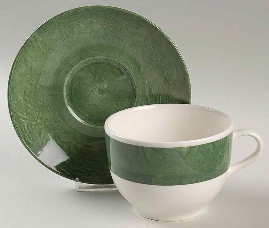 Meadow Oversized Cup & Saucer Set by Nikko-1