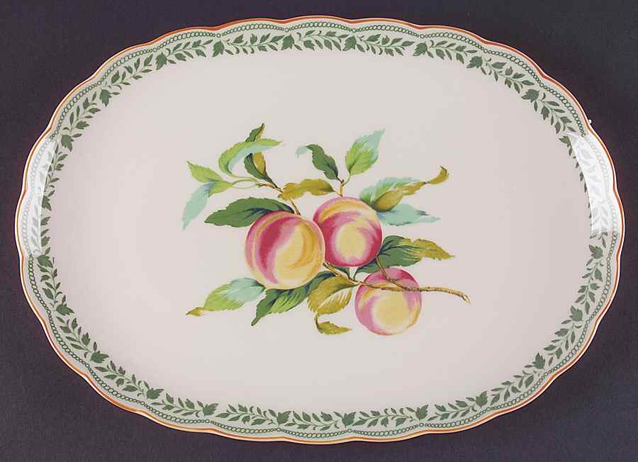 Medley 13" Oval Serving Platter by Nikko-1