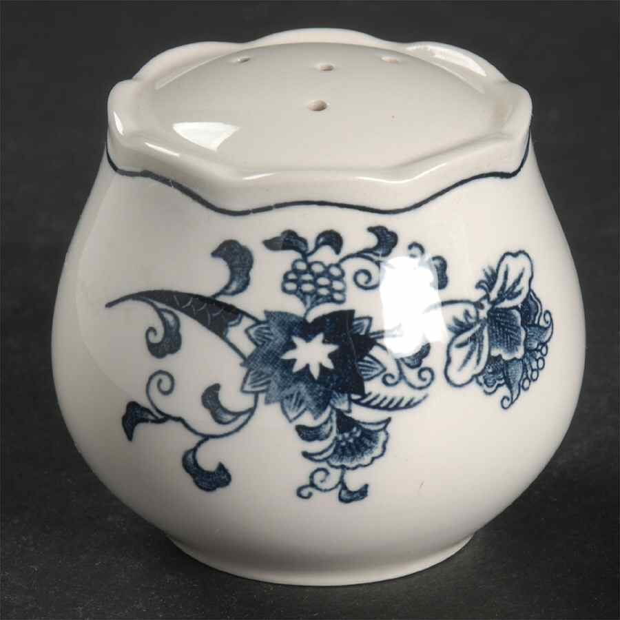 Ming Tree Blue (Double Phoenix Backstamp) Pepper Shaker by Nikko-1