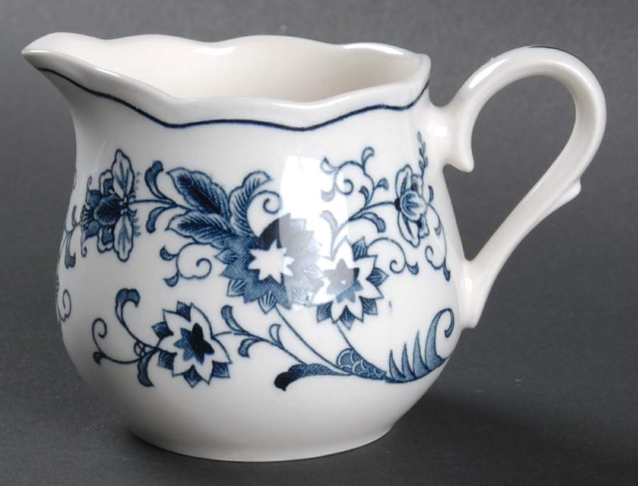 Ming Tree Blue (Double Phoenix Backstamp) Mini Creamer by Nikko-1