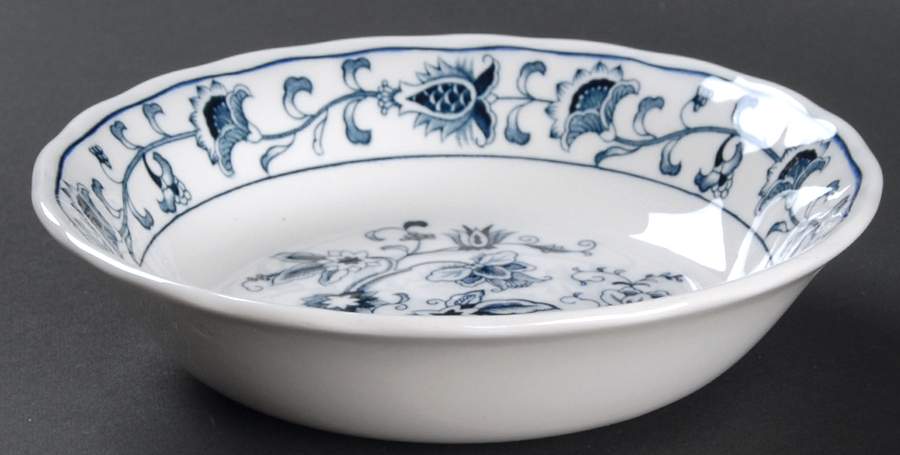 Ming Tree Blue (Double Phoenix Backstamp) Fruit/Dessert (Sauce) Bowl by Nikko-1