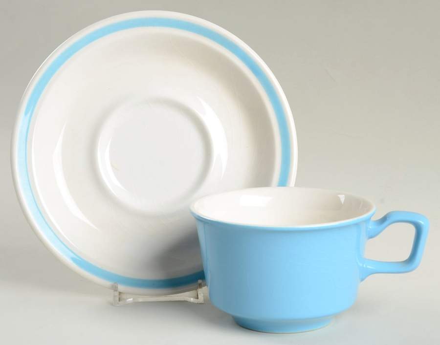 Montage Footed Cup & Saucer Set by Nikko-1
