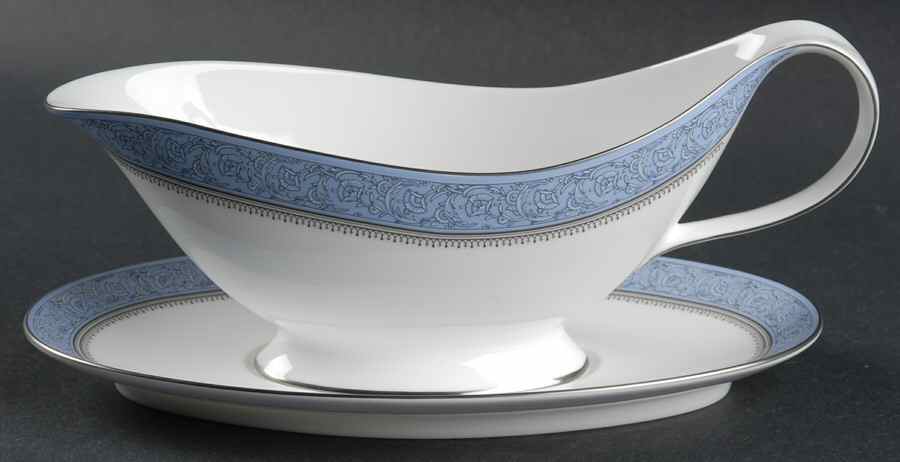 Montvale Gravy Boat & Underplate by Nikko-1