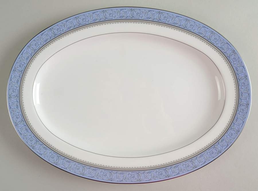 Montvale 14" Oval Serving Platter by Nikko-1