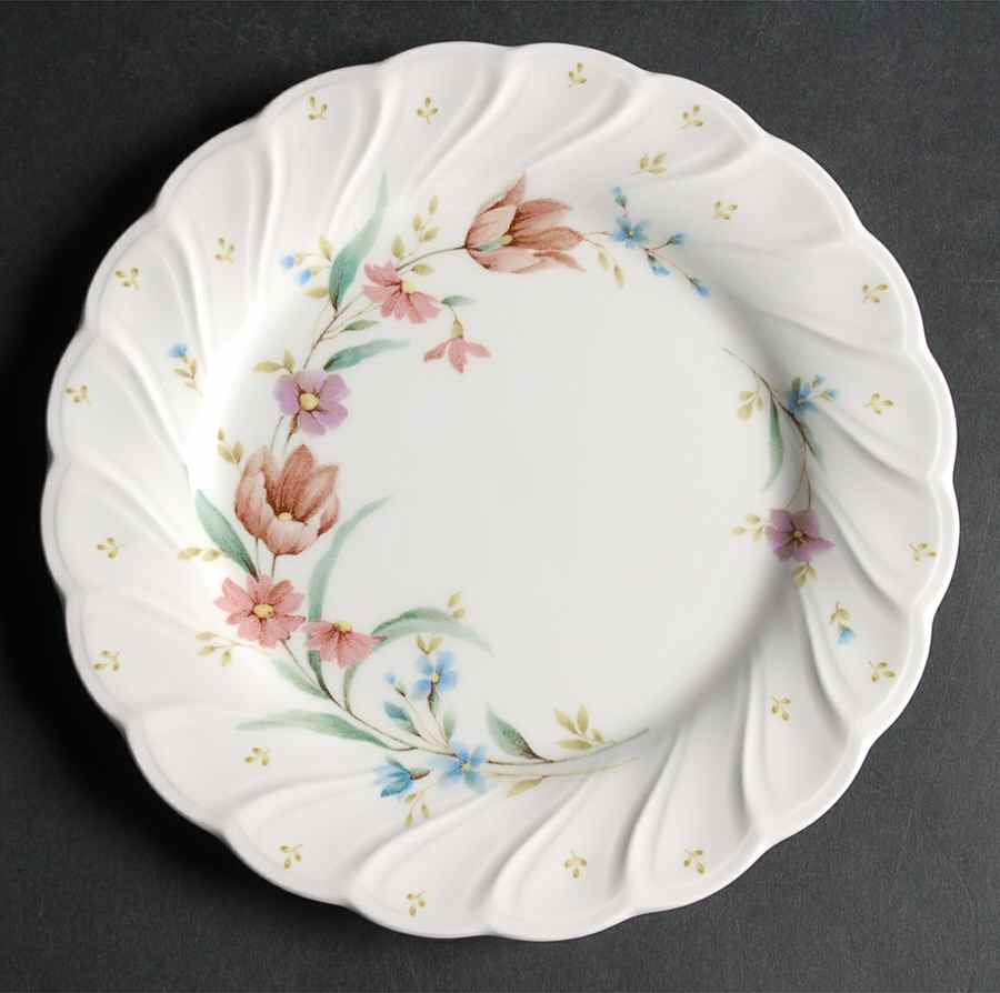 Mountain Rose Salad Plate by Nikko-1