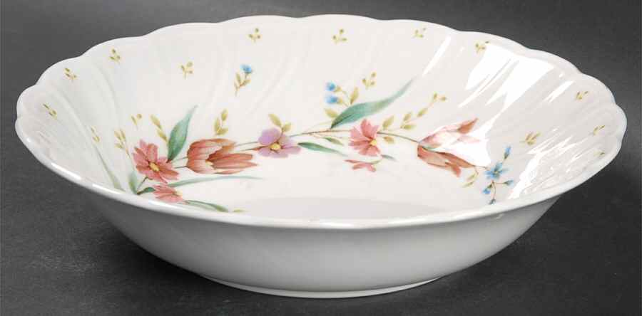 Mountain Rose Coupe Soup Bowl by Nikko-1